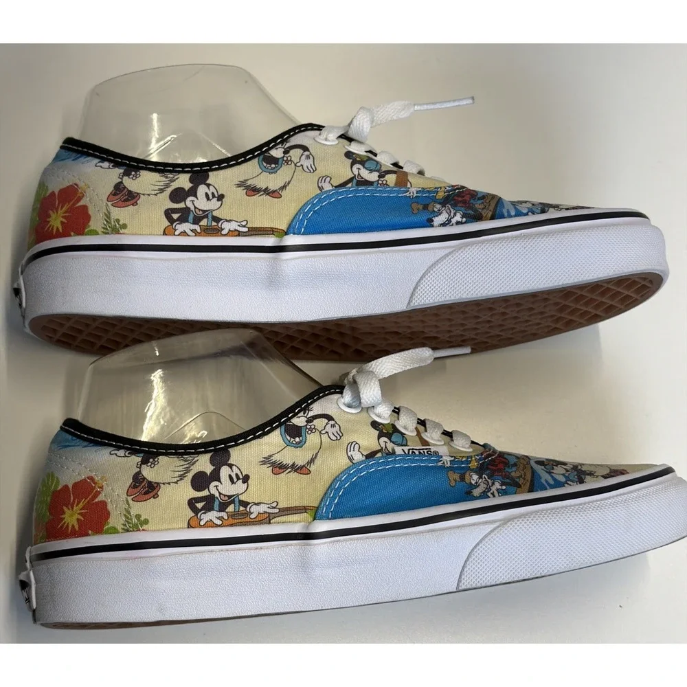 Vans x Disney Authentic Mickey Mouse Aloha Sneaker Limited Ed. Men‎ 7 Women 8.5